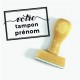 Tampon D'Après Visuel Pour Prénom | Tamporelle tampons personnalisés