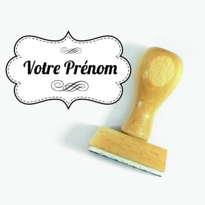 Tampon Couture Prénom à Personnaliser 5 Cm Tamporelle tampons français