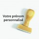 Prénom Tampon à Personnaliser 5 Cm |  Tamporelle tampons personnalisés