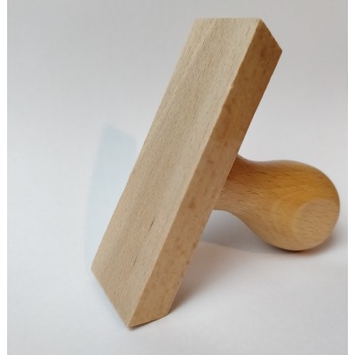 Tampon Arabesque Cerclé à Personnaliser 5 Cm  | Tamporelle