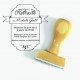 Tampon Invitation Retraite Ruban à Personnaliser | Tamporelle