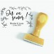 Tampon On Va Semer Grand Format Personnalisé | Tamporelle