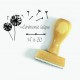 Tampon Cérémonie Pissenlits 7 Cm | Tamporelle tampons français