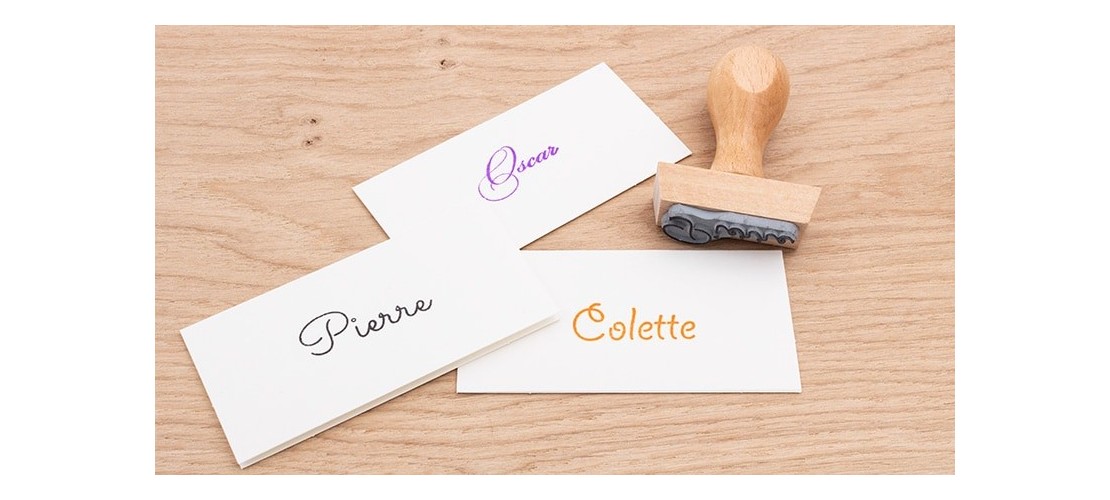 Tampon Personnalisé Prénom | Tamporelle Tampons créatifs