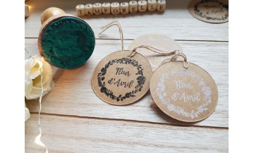 Tampon bois pour vos dessins et images | Tamporelle
